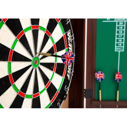 Дартс  Winmax Kings Head с кабинетом мишень 45см сизаль - фото №2